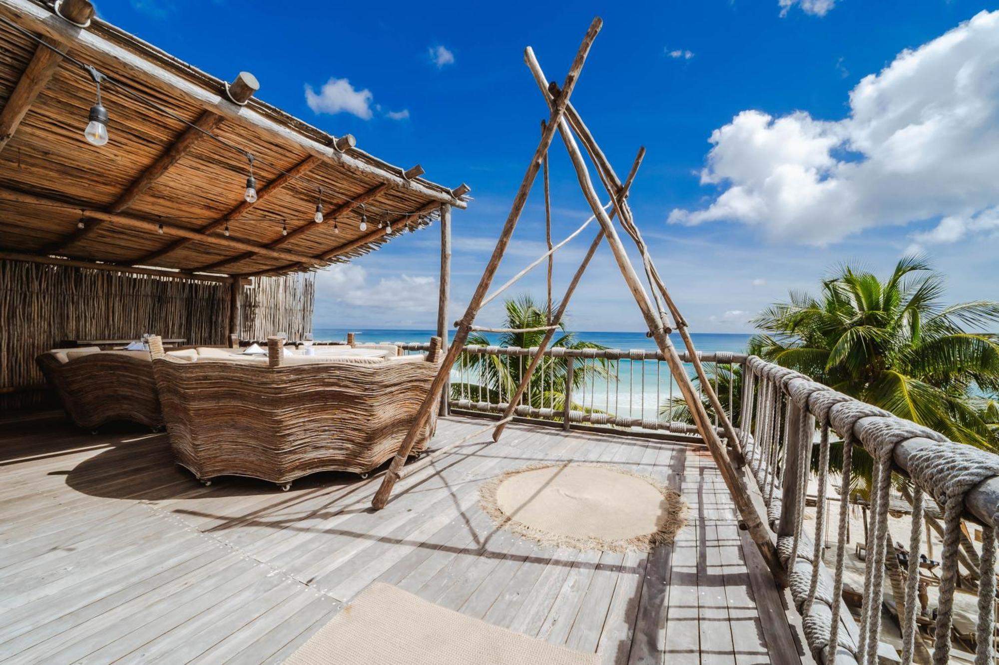 Dune Boutique Hotel Located At The Party Zone (Adults Only) Тулум Экстерьер фото